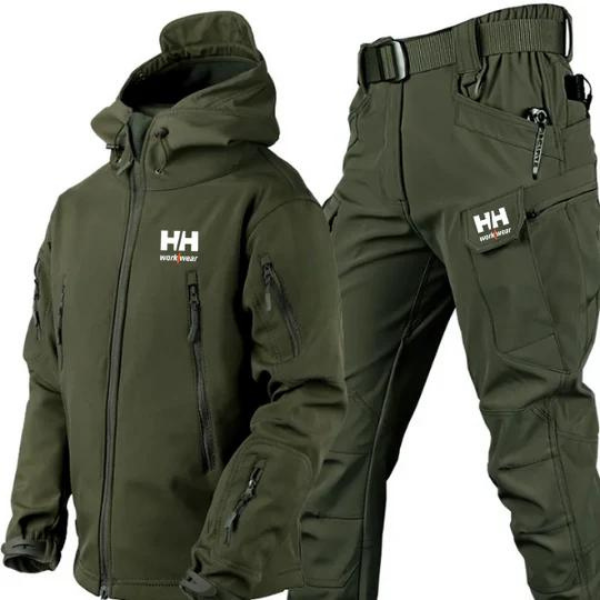 Windbreaker and trousers