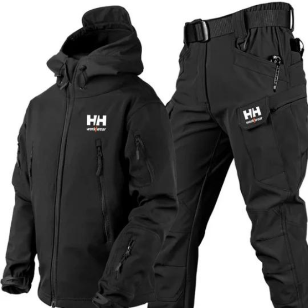 Windbreaker and trousers