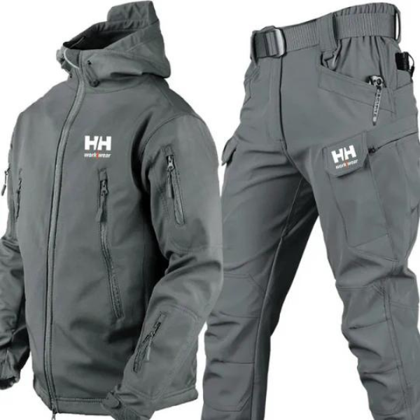 Windbreaker and trousers
