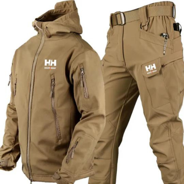 Windbreaker and trousers